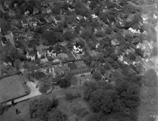 aerial view 1953